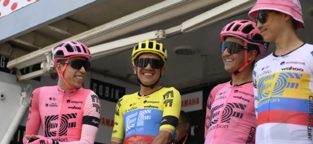 Rigoberto Urán no desentonó en la etapa 4 de la Vuelta al País Vasco. / Foto: AFP.