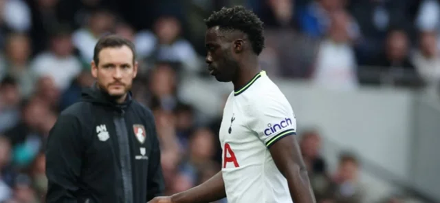 Dávinson Sánchez en Tottenham. / Foto: AFP.