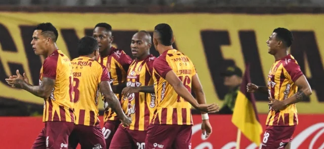 Tolima ganó en Copa Sudamericana. Foto: AFP