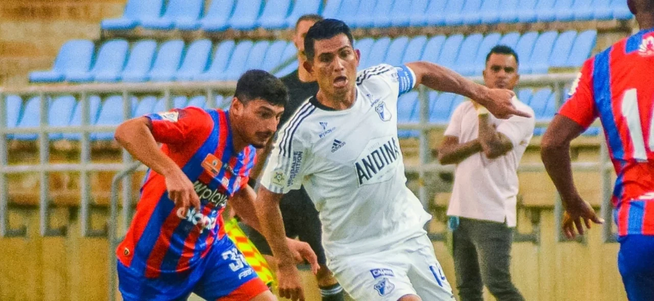Unión vs. Millonarios. Foto: VizzorImage / Gustavo Pacheco