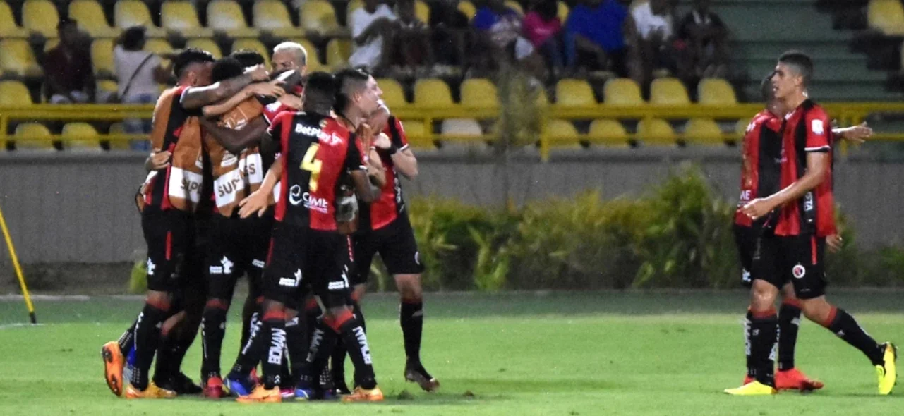 Cúcuta sacó ventaja en la fase III de la Copa BetPlay. / Foto: Vizzorimage.