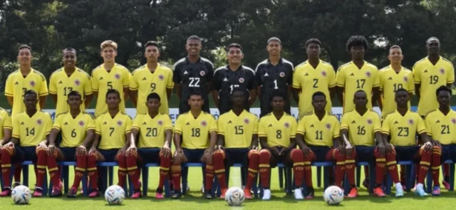 Federación Colombia de Fútbol Sub 17. / Foto: Instagram FCF.