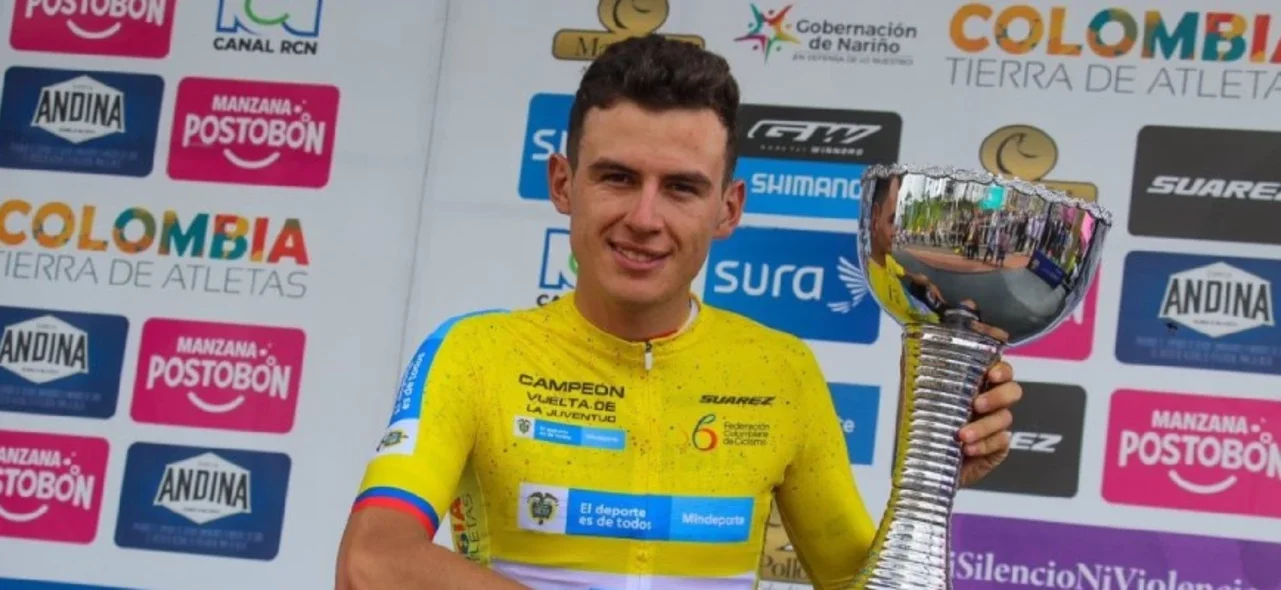 Germán Gómez, ciclista. / Foto: Federación Colombiana de Ciclismo.