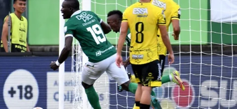 Deportivo Cali sumó otro triunfo en la Liga BetPlay. / Foto: Vizzorimage.