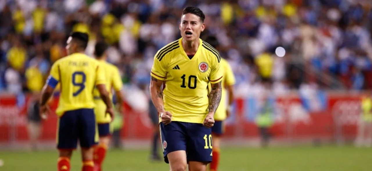 James Rodríguez no jugó el amistoso frente a Japón / AFP
