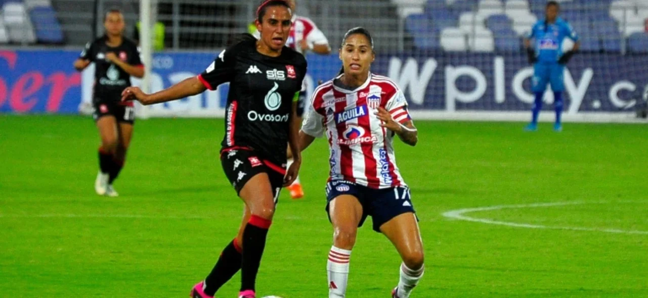 Empate 1-1 entre Junior y Santa Fe - VizzorImage / Jesus Rico