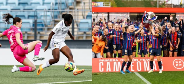 Barcelona, campeón de la Liga F / Fotos de Real Madrid y Barcelona