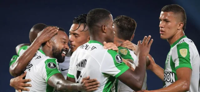 Atlético Nacional celebró en Barranquilla / AFP