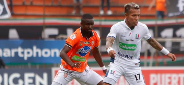 Envigado y Once Caldas empataron sin goles | Foto: VizzorImage / Andres Alvarez
