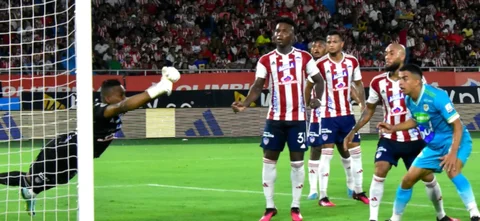 Junior ganó por la mínima diferencia a Jaguares. / Foto: Vizzorimage.