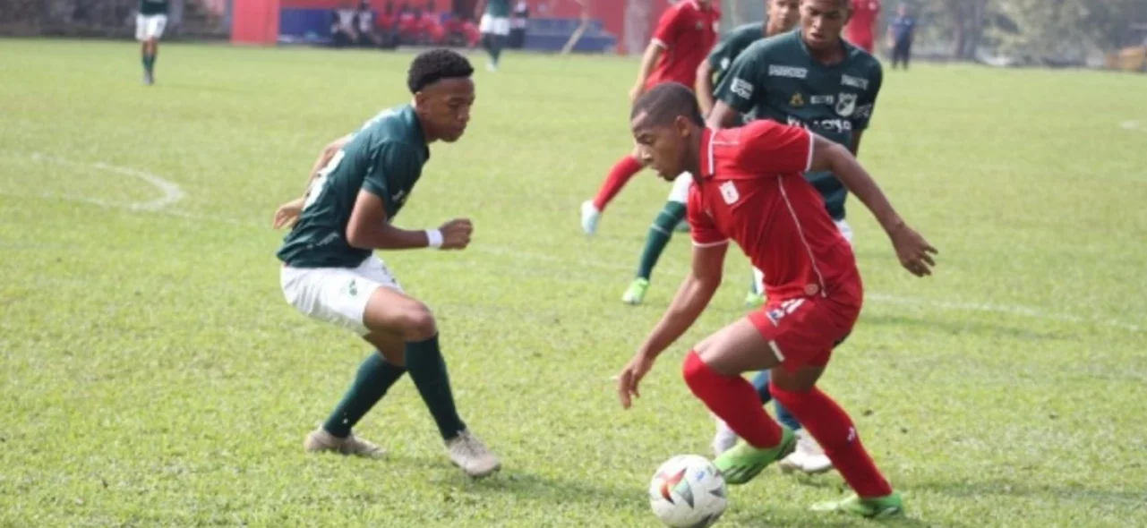 América empató 0-0 contra Cali en la fecha 7 de la Supercopa Juvenil Sub 19. / Foto: Página oficial América de Cali.
