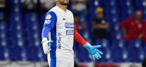 Novoa le dijo no a una opción de gol a Independiente Medellín. / Foto: Vizzorimage.