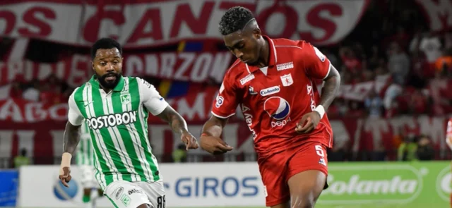 América de Cali recordó una goleada en el clásico contra Nacional. / Foto: Vizzorimage.