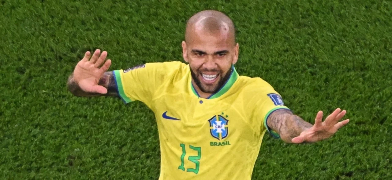 Dani Alves y el video que se suma a la investigación por presunta violación. / Foto: AFP.