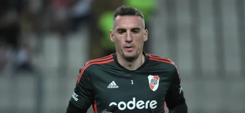 Franco Armani y los planes de un posible regreso a la Liga BetPlay en Colombia. / Foto: Twitter River Plate.