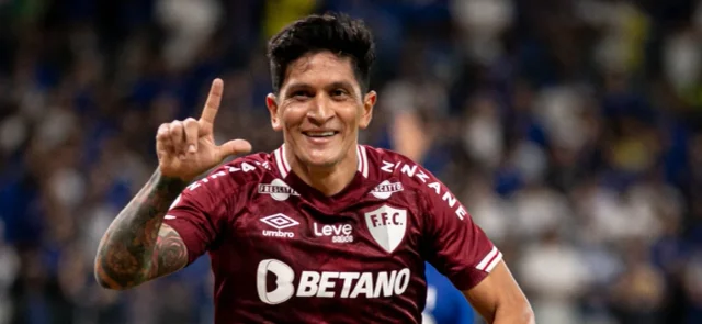 Germán Cano. Foto: AFP