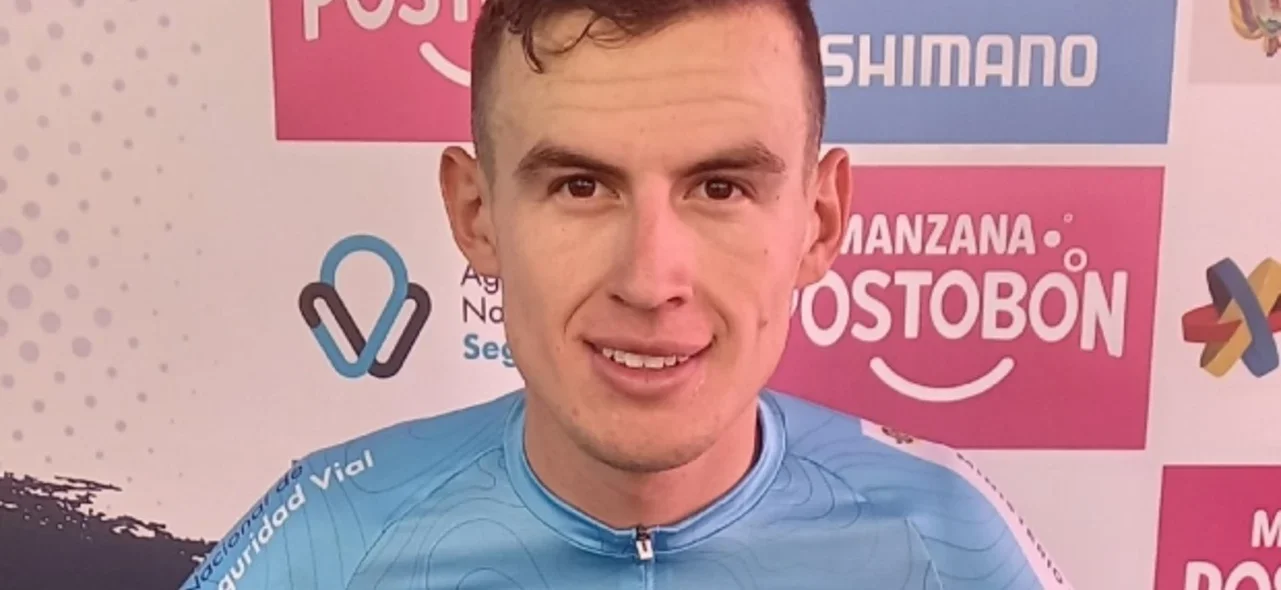 Germán Gómez en la Vuelta de la Juventud. / Foto: Fedeciclismo.
