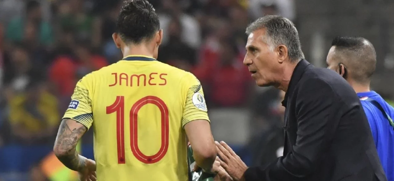James Rodríguez no se guardó nada sobre Queiroz y la Selección Colombia en Eliminatorias. / Foto: AFP.