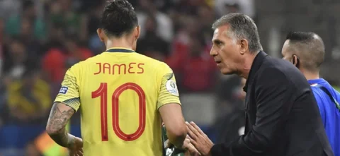 James Rodríguez no se guardó nada sobre Queiroz y la Selección Colombia en Eliminatorias. / Foto: AFP.