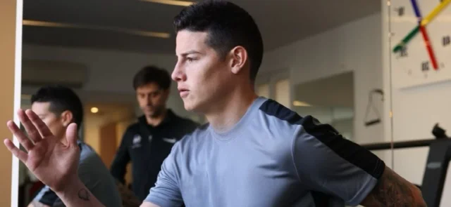 James Rodríguez y la reacción de Botafogo por la negociación. / Foto: Twitter James Rodríguez.