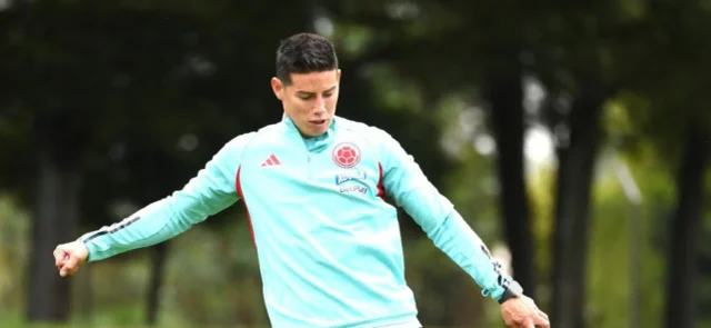 James Rodríguez. Foto: Twitter/FCF