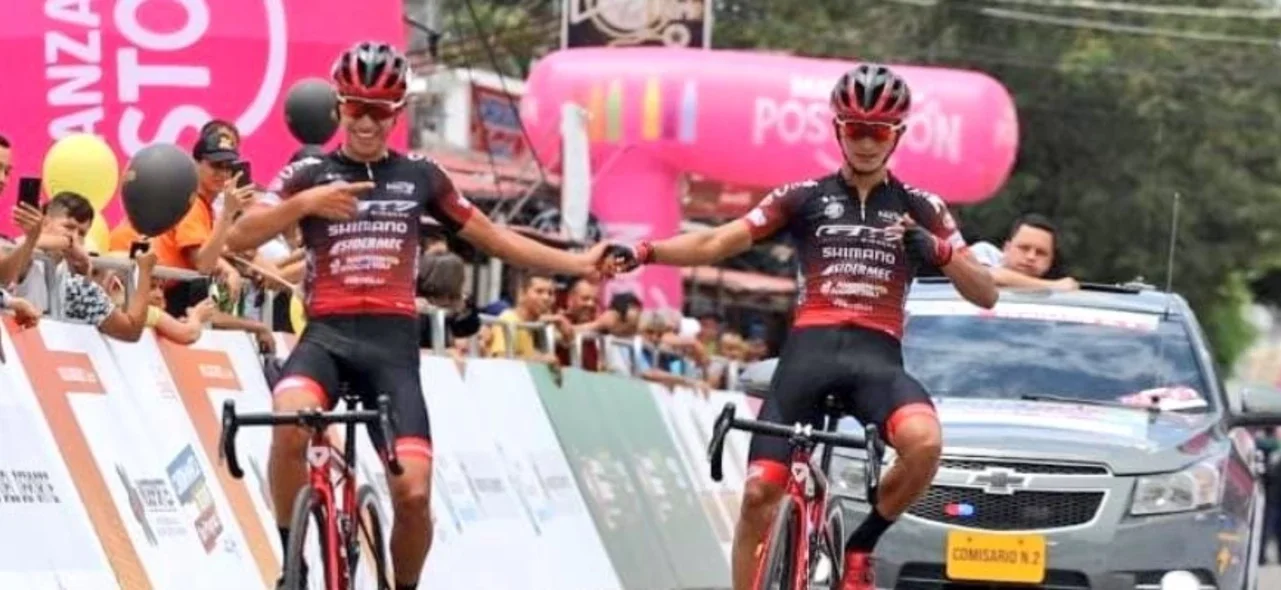 Jeferson Ruiz ganador de la etapa 4 de la Vuelta de la Juventud. / Foto: Fedeciclismo.