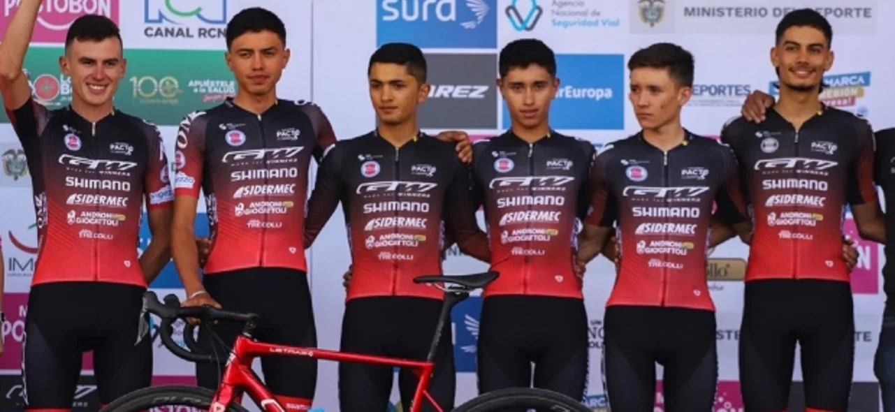 Victoria de Jeferson Ruiz en la etapa 4 de la Vuelta de la Juventud. / Foto: Fedeciclismo