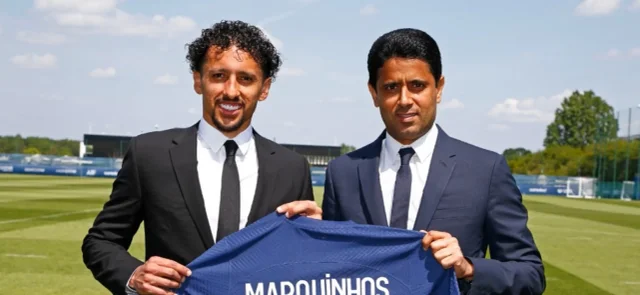 Marquinhos. Foto: Twitter/@PSG_espanol