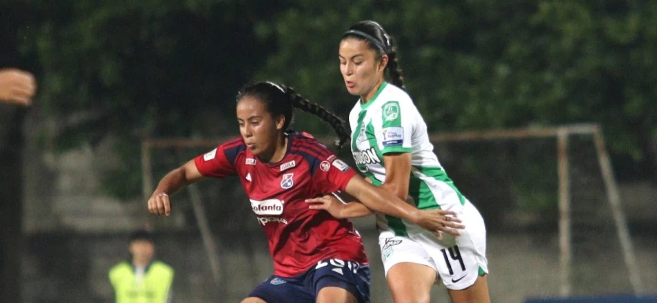 Nacional y Medellín empataron. Foto: VizzorImage / Paulina Betancur