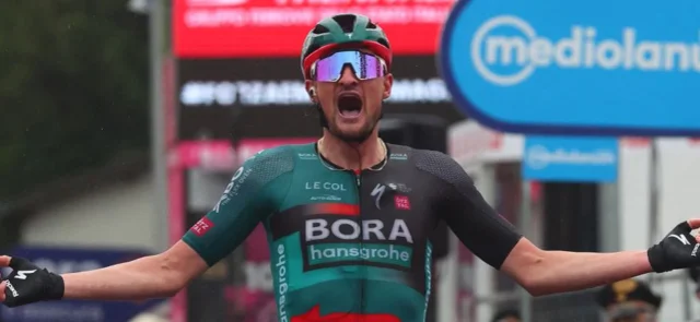 Nico Denz se adjudicó la etapa 14 del Giro de Italia / AFP