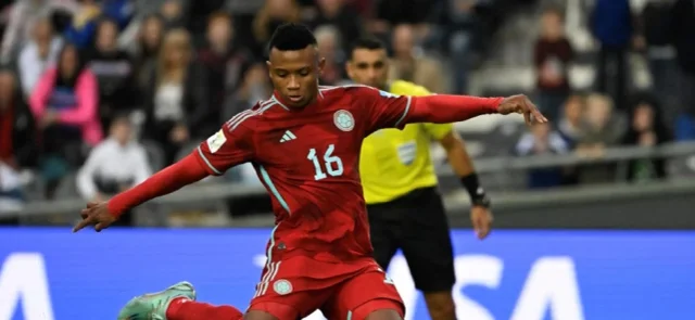 Óscar Cortés, en medio del Mundial Sub 20, recibió una millonaria oferta. / Foto: AFP.