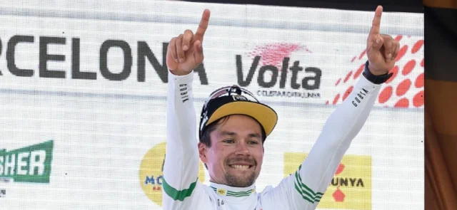 Este es el nuevo equipo de Primoz Roglic para el Giro de Italia. / Foto: AFP.