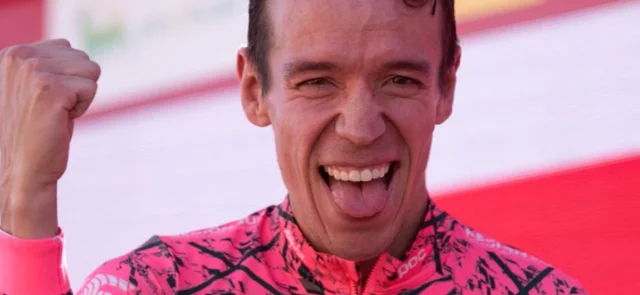 Rigoberto Urán impone un nuevo acento en el Giro de Italia. / Foto: AFP.