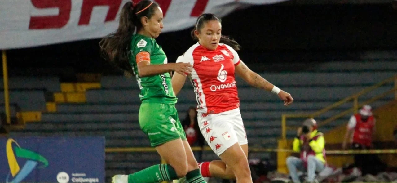 Empate 1-1 entre Santa Fe y La Equidad -VizzorImage / Annie Reyes