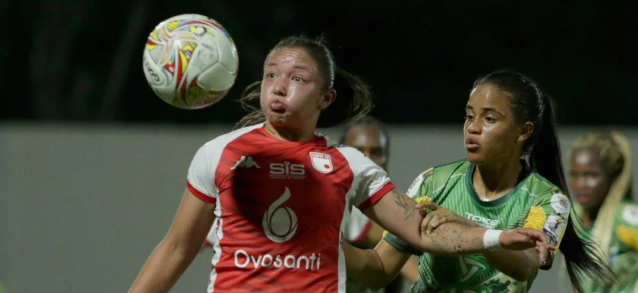 Santa Fe venció a Yumbo Industriales por la mínima diferencia / VizzorImage - / Samir Rojas