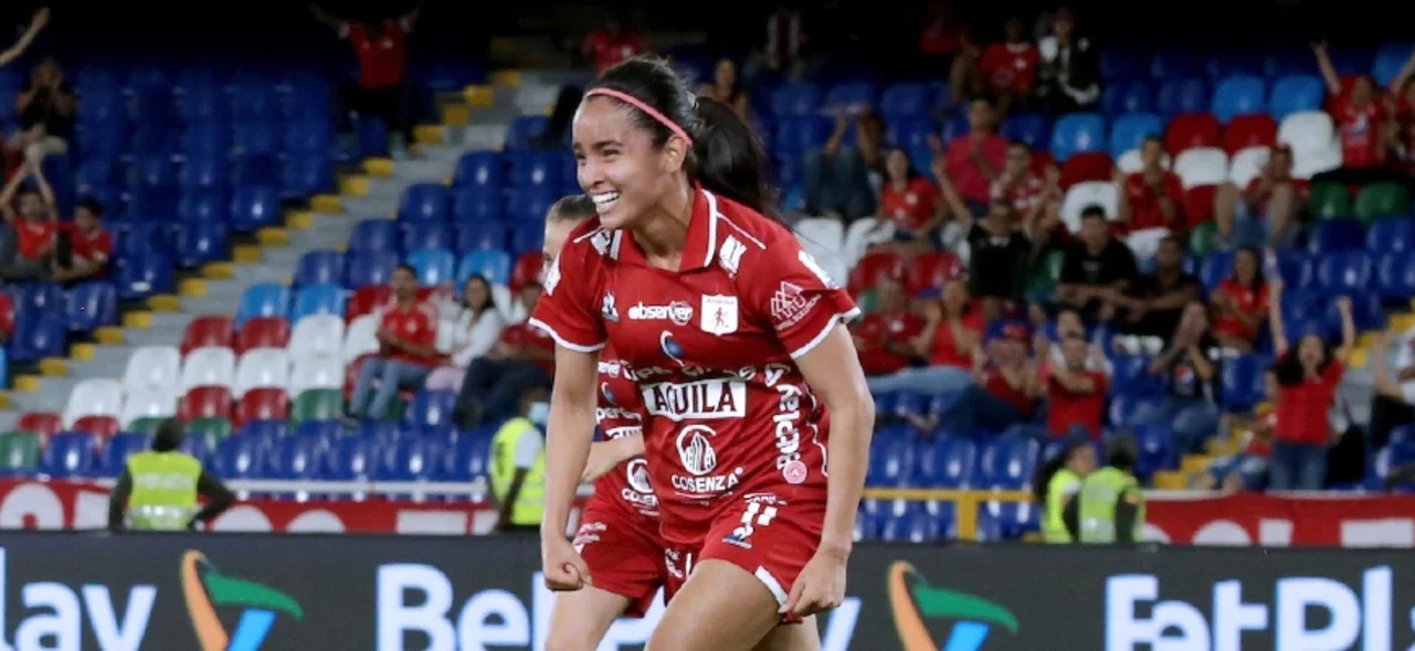 América de Cali Femenino se quedó con 40 puntos en la fase todos contra todos de la Liga Femenina. / Foto: Twitter América de Cali Femenino.