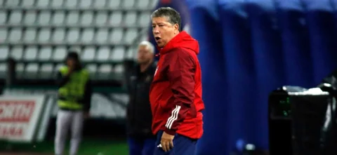 ‘Bolillo’ explotó contra jugadores | Foto: VizzorImage / John Jairo Bonilla