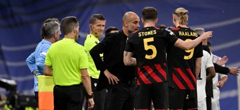 Pep Guardiola, técnico de Manchester City / AFP