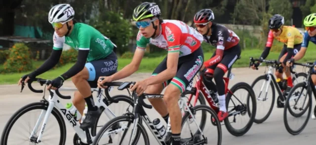 Germán Gómez, participante en la Vuelta de la Juventud. / Foto: Fedeciclismo