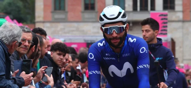 Fernando Gaviria fue sexto en la etapa 17 del Giro / AFP