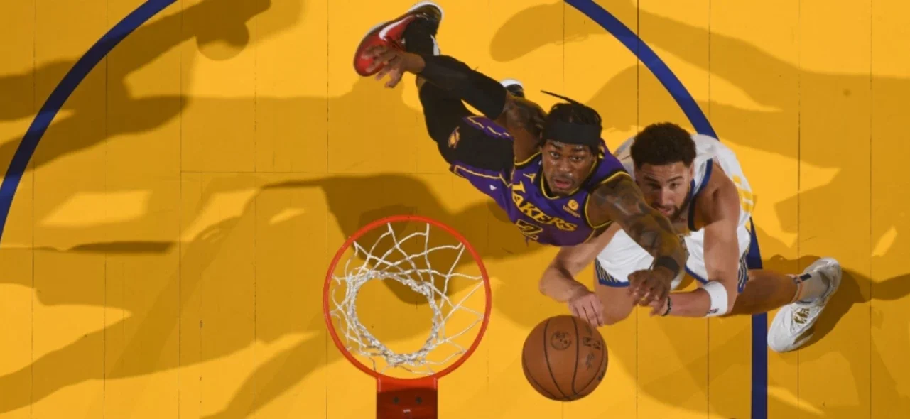 Momento crítico para la victoria de Warriors en su casa - AFP