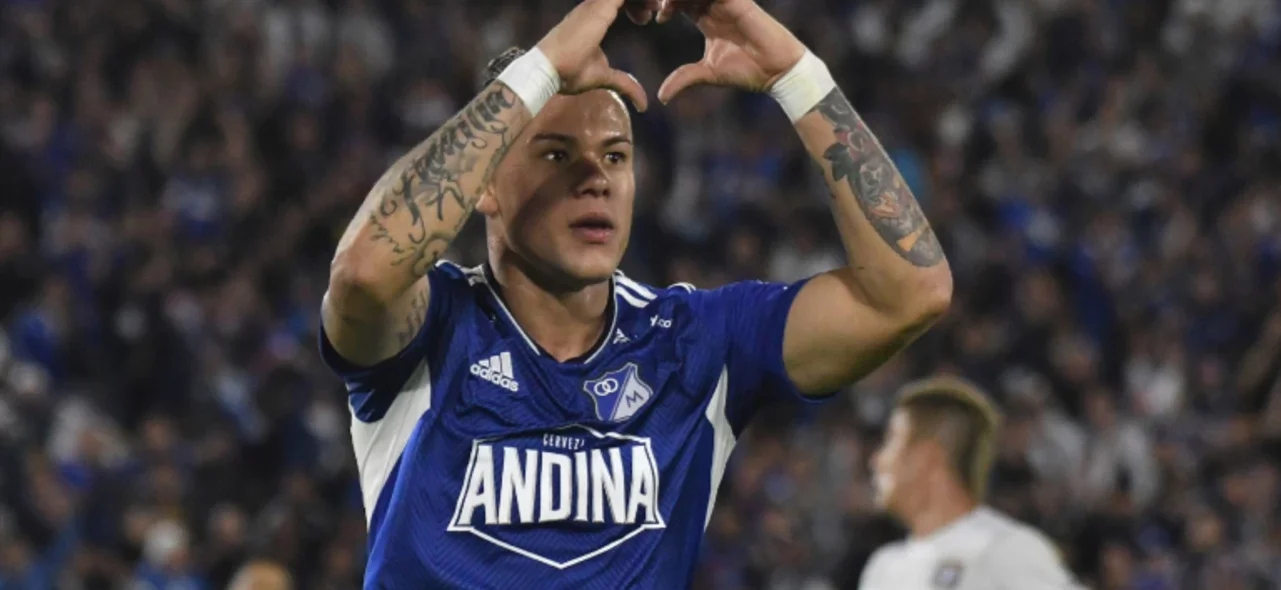 Leonardo Castro definió el partido ante Boyacá Chicó - VizzorImage / Luis Ramirez