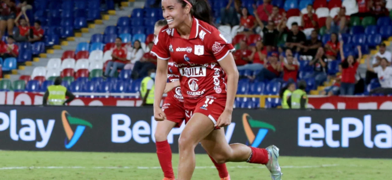 Mariana Zamorano abrió el marcador en Cali - VizzorImage / Luisa Lesmes