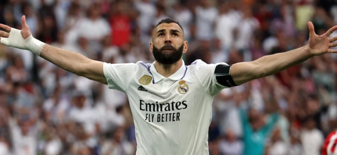 Karim Benzema jugó su último partido con Real Madrid. Foto: AFP