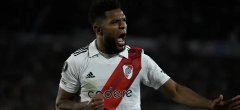 Miguel Ángel Borja - Foto: @RiverPlate