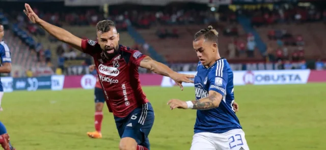 Leonardo Castro y Andrés Cadavid. Foto: VizzorImage / Donaldo Zuluaga