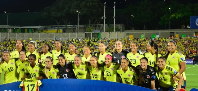 Selección Colombia Femenina. Foto: VizzorImage / Miguel Vergel