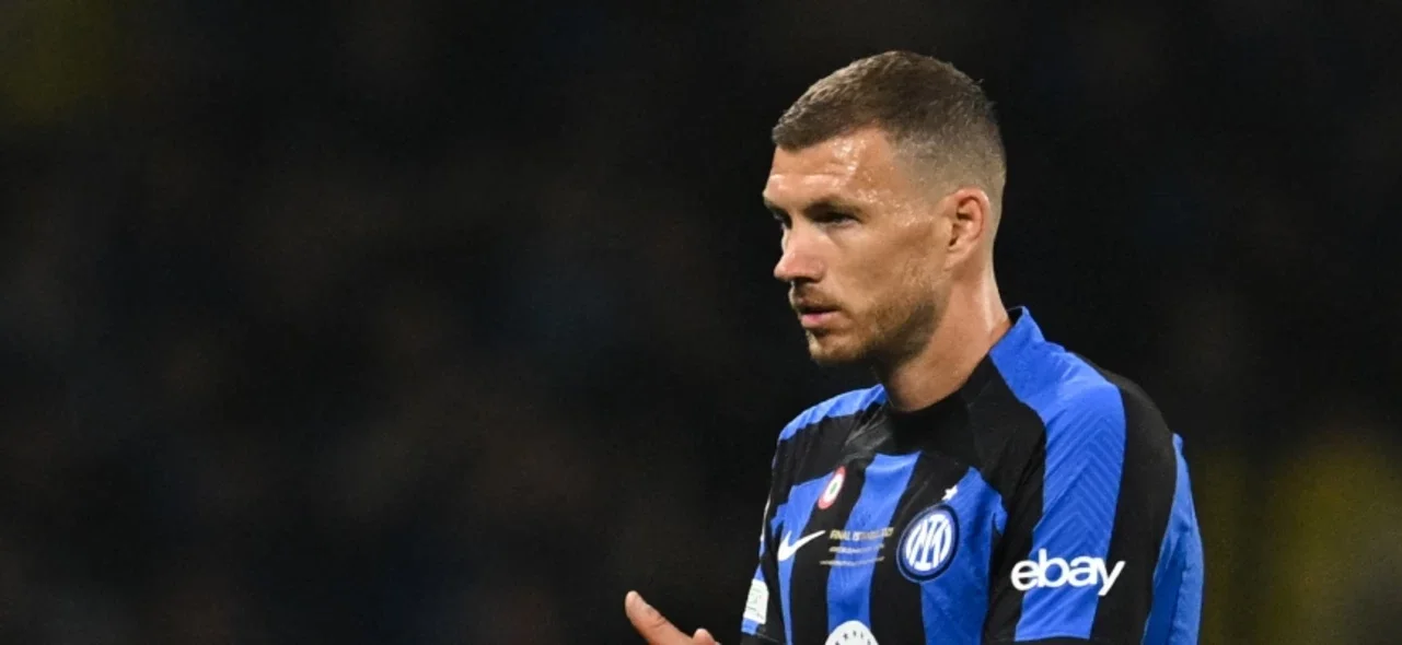 Edin Dzeko. Foto: AFP