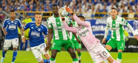 Así fue la narración de Eduardo Luis en Win Sports en la final de la Liga. / Foto: Vizzorimage.