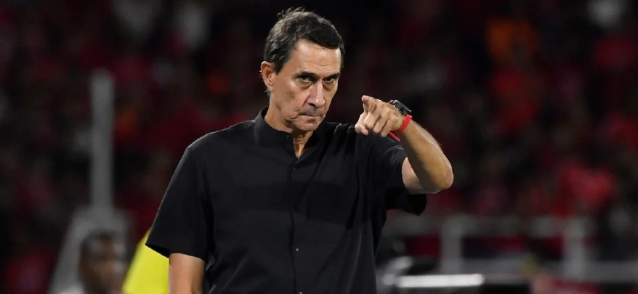 Alexandre Guimaraes se despide de América de Cali. / Foto: Vizzorimage.